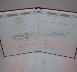 Красный Диплом Магистра 2020г в Ростове-на-Дону